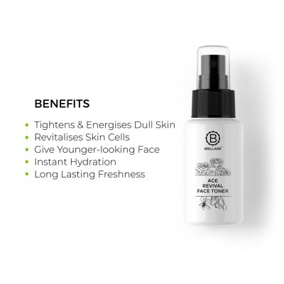 Brillare: Age Revival Face Toner For Ageing Skin - 50ml