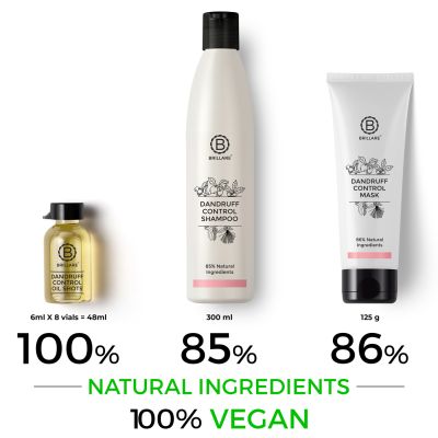 Brillare: Dandruff Control Treatment Combo
