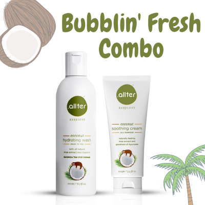 Allter : Hydrating Wash & Soothing Cream - Pack of 2