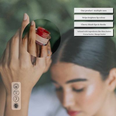 Anour: Cherry Bomb Lip & Cheek Tint - 15 gm