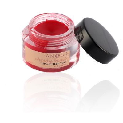 Anour: Cherry Bomb Lip & Cheek Tint - 15 gm