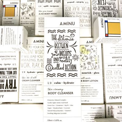 Aminu: Body Cleanser for Gentle Cleansing & Soothing - 150 ml