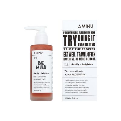 Aminu: AHA Face Wash - 100 ml
