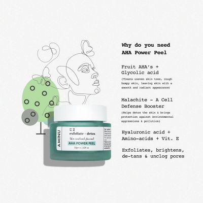 Aminu: AHA Power Peel - 50 gm