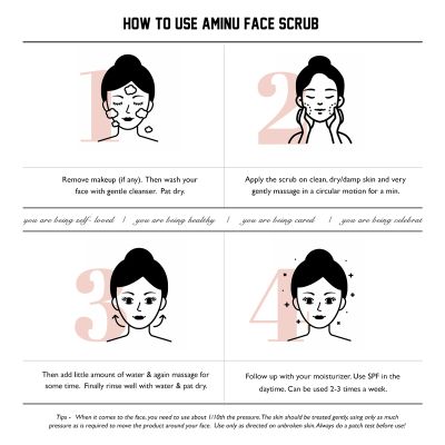Aminu: Face Scrub - 50 gm