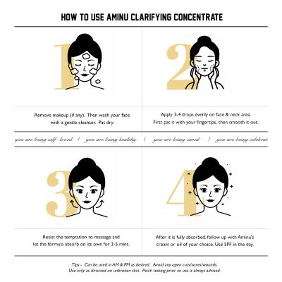 Aminu: Clarifying Concentrate the Anti-acne Serum - 30 ml