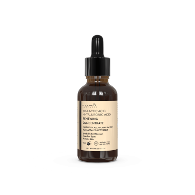 Neemli Naturals: 10% Lactic Acid + Hyaluronic Acid Renewing Concentrate -  30 ml