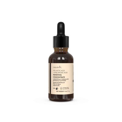 Neemli Naturals: 10% Lactic Acid + Hyaluronic Acid Renewing Concentrate - 15 ml