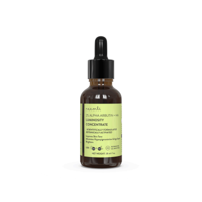 Neemli Naturals: 2% Alpha Arbutin + Hyaluronic Acid Luminosity Concentrate - 30 ml