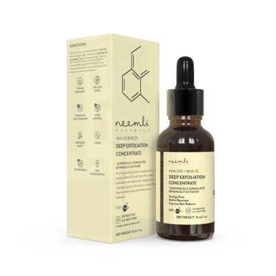Neemli Naturals: AHA 30% + BHA 2% Deep Exfoliation Concentrate - 15 ml