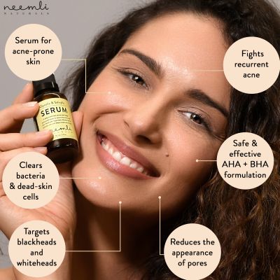 Neemli Naturals: Glycolic & Salicylic Acid Serum - 30 ml