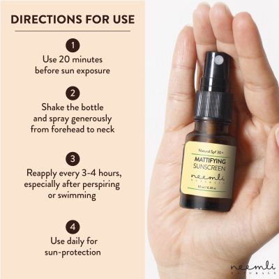 Neemli Naturals: Natural SPF 30 Mattifying Sunscreen - 50 ml