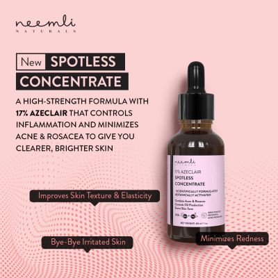 Neemli Naturals: 17% Azeclair Spotless Concentrate - 30 ml