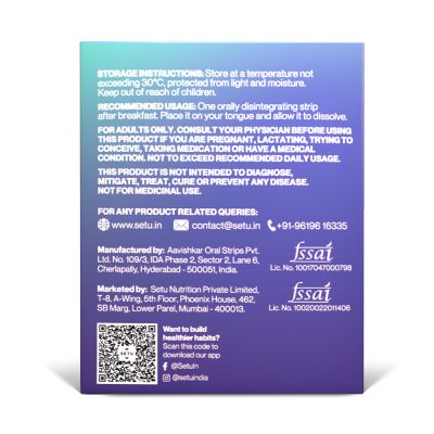 SETU: Eye: Protect Strips with Patented LuteMax 2020 - 30 Lemon Flavoured Strips