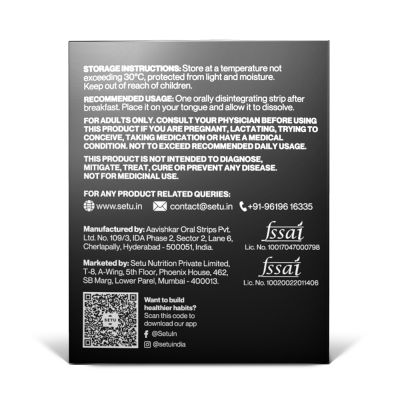 SETU: Hair: Strong Strips | Watermelon Flavour - 30 Strips