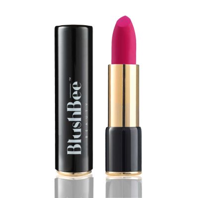 BlushBee Organic Beauty: Lip Nourishing Organic Vegan Lipstick, Velvety Rose - 4.2 gms