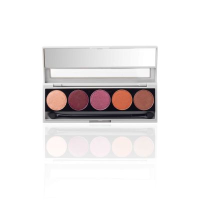 BlushBee Organic Beauty: Organic Eyeshadow Palette (5 shades) - Gala Ombre - 11.5 gms