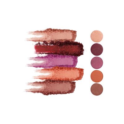 BlushBee Organic Beauty: Organic Eyeshadow Palette (5 shades) - Gala Ombre - 11.5 gms