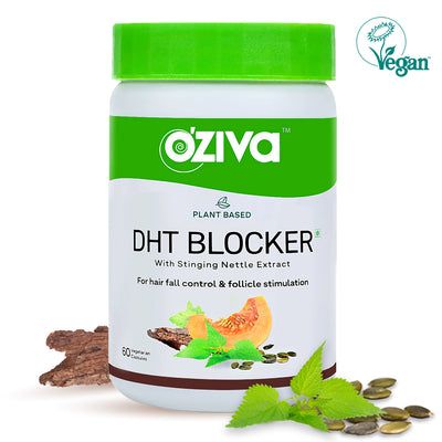 Oziva: Plant Based DHT Blocker - 60 Capsules