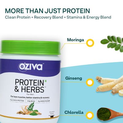 Oziva: Protein & Herbs - Women Cafe Mocha - 1kg