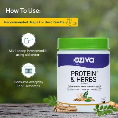 Oziva: Protein & Herbs - Women Cafe Mocha - 1kg