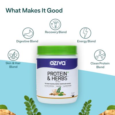 Oziva: Protein & Herbs - Women Cafe Mocha - 1kg