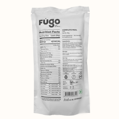 Fugo: Vintage Vanilla Mealshake - 1080 gm ( Pack of 12 )