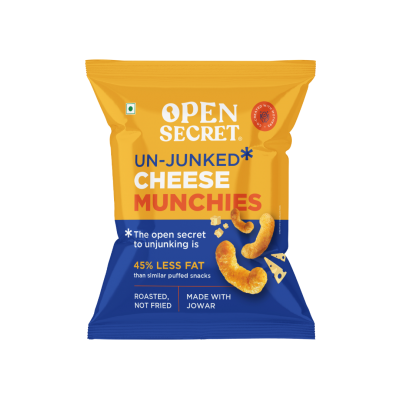Open Secret: Cheese Munchies - 25 gm (Pack of 6)