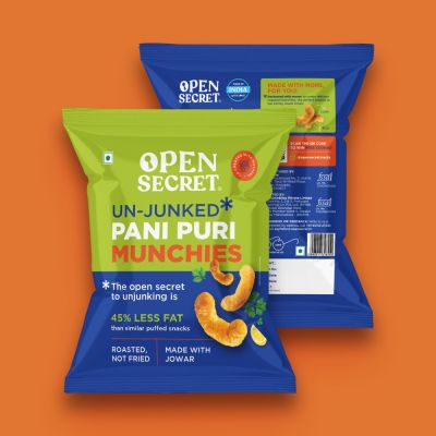 Open Secret: Panipuri Munchies - 25 gm (Pack of 6)