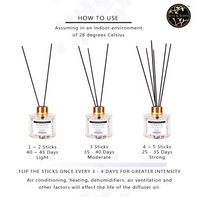 Soul & Scents: Lavender Reed Diffuser 120ml