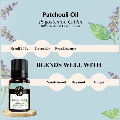 Soul & Scents: Patchouli Essential Oil 10ml