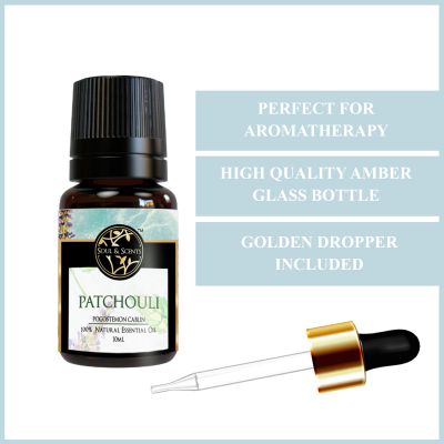 Soul & Scents: Patchouli Essential Oil 10ml
