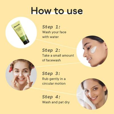 Quench Botanics: Mama Cica Pore Clearingm Exfoliating Face Wash | Korean Skin care - 100gm