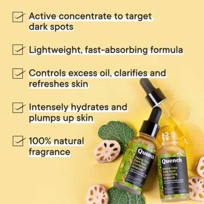 Quench Botanics: Mama Cica Dark Spot Correcting Ampoule | Korean Skin care - 30gm