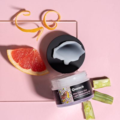 Quench Botanics: Mon Cherry Ultra Light Moisturising gel | Korean Skin care - 50gm