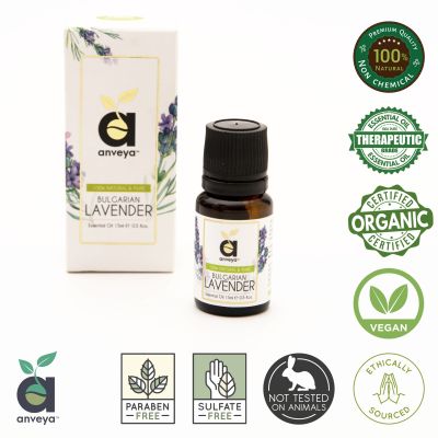 Anveya: Bulgarian Lavender Essential Oil -15 ml