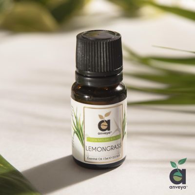 Anveya: Lemongrass Essential Oil - 15 ml