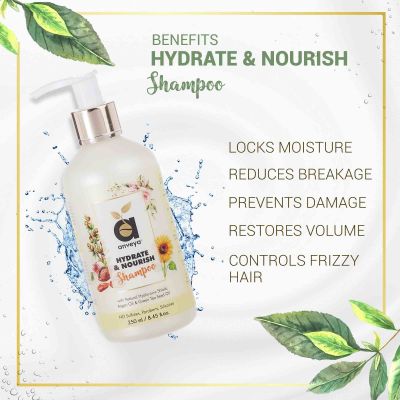 Anveya: Hydrate & Nourish Shampoo - 250 ml