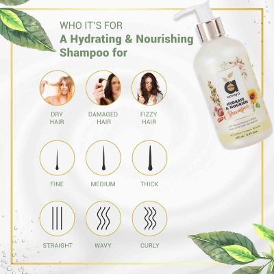 Anveya: Hydrate & Nourish Shampoo - 250 ml