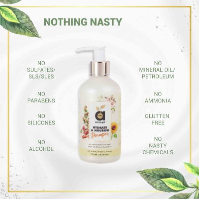 Anveya: Hydrate & Nourish Shampoo - 250 ml