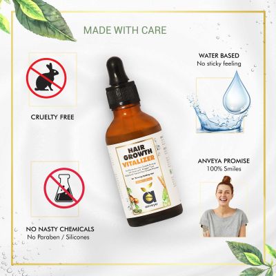 Anveya: Hair Growth Vitalizer Serum - 50 ml