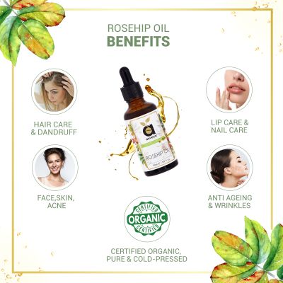 Anveya: Rosehip Oil - 50 ml