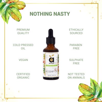 Anveya: Rosehip Oil - 50 ml