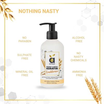 Anveya: Protect & Repair Keratin Conditioner - 250 ml