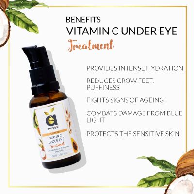 Anveya: Advanced Vitamin C Skin Rejuvenation Cream + Vit C Under-Eye Cream