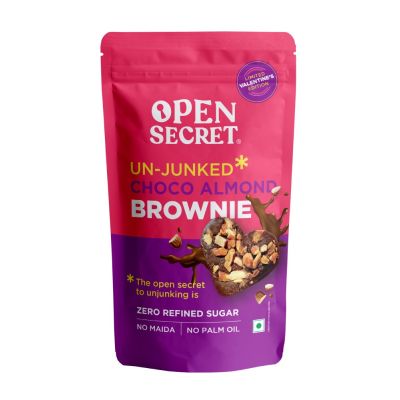 Open Secret: Choco Almond Brownie - 30 gm