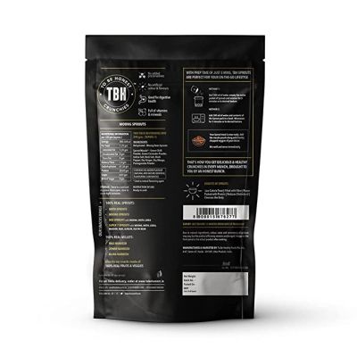 To Be Honest: Moong Bean Sprouts - Pack of 4 - 450 gm