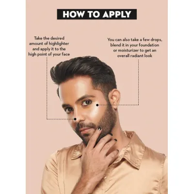 Sugar Cosmetics : Own The Light - Liquid Highlighter - 02 Diva Dazzle (Rosey Taupe) - 20ml