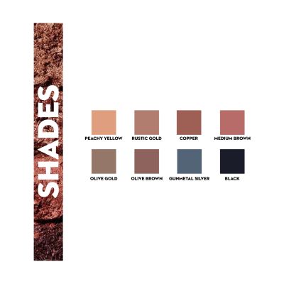 Sugar Cosmetics : Cosmetics Blend The Rules Eyeshadow Palette - 02 Warrior (Smokey) - 10.4gm