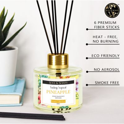Soul & Scents: Pineapple Reed Diffuser 120ml